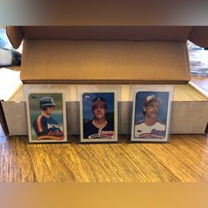 1989 Topps Baseball Card Complete Set of 792